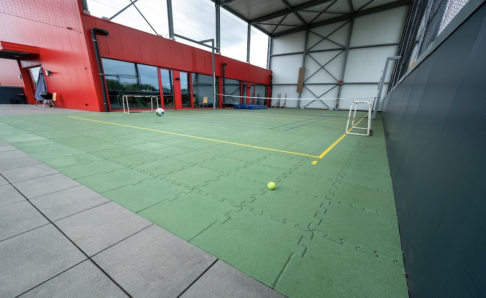 Een bijzonder dakterras op de brandweerkazerne in Melle